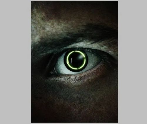 طراحی چشم deus-ex در فتوشاپ